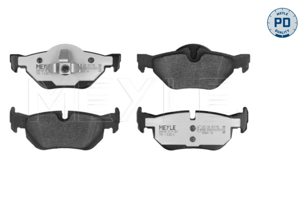 Brake Pad Set, disc brake - 025 239 2617/PD MEYLE