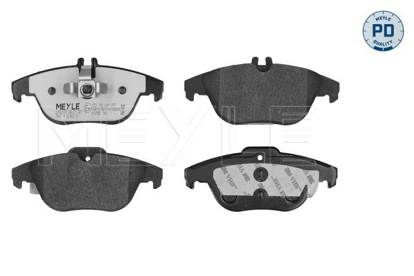 Brake Pad Set, disc brake - 025 242 5317/PD MEYLE