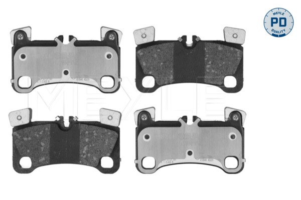 Brake Pad Set, disc brake - 025 242 9616/PD MEYLE