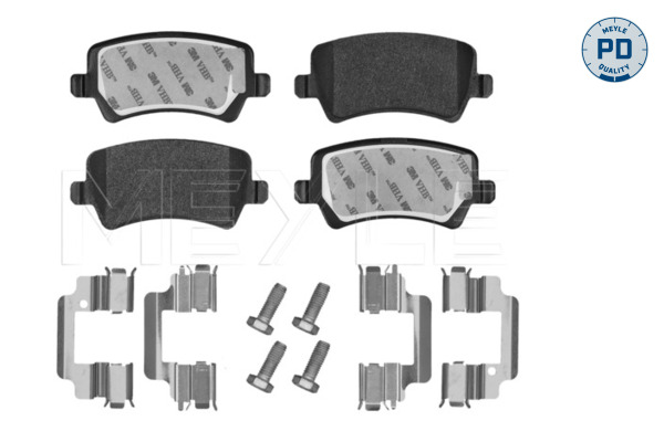 Brake Pad Set, disc brake - 025 244 9618/PD MEYLE