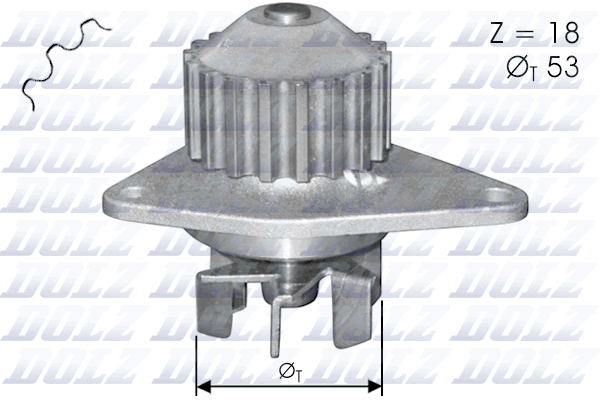 Water Pump - C114 DOLZ