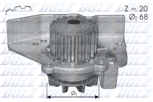 Water Pump - C118 DOLZ