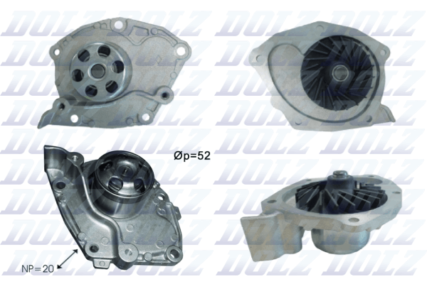 Water Pump - R232 DOLZ