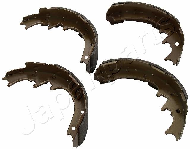 stabdžių trinkelių komplektas - GF-0308AF JAPANPARTS