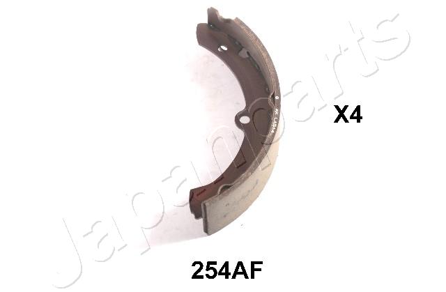 stabdžių trinkelių komplektas - GF-254AF JAPANPARTS