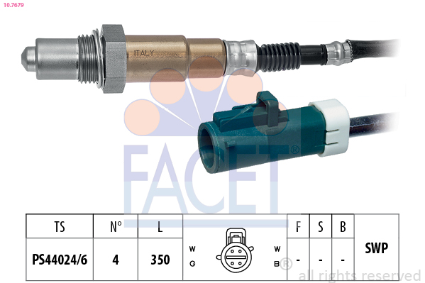 Lambda Sensor - 10.7679 FACET