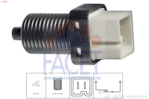Interruttore luce freno - 7.1091 FACET