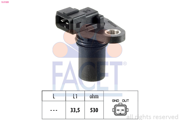 Sensor, RPM - 9.0189 FACET