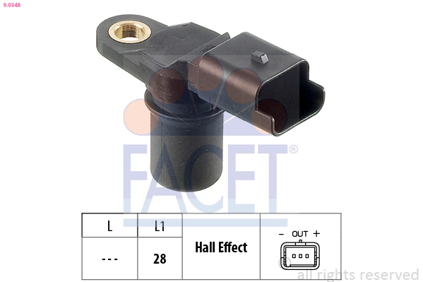 Sensor, RPM - 9.0348 FACET
