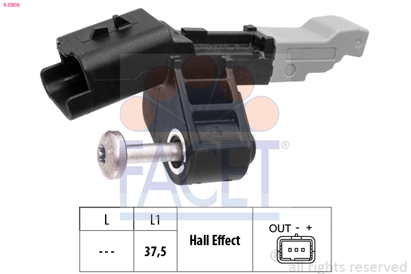 Impulsgeber, Kurbelwelle - 9.0806 FACET