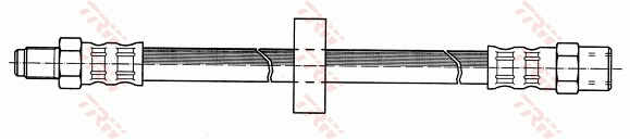 Тормозной шланг - PHB261 TRW