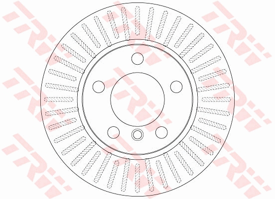 Brake Disc - DF6255 TRW