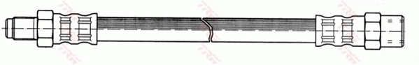 Brake Hose - PHB445 TRW