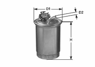 Fuel filter - DN1942 CLEAN FILTERS