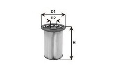 Filtro carburante - MG3615 CLEAN FILTERS
