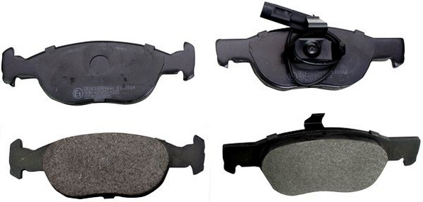 Brake Pad Set, disc brake - B110164 DENCKERMANN