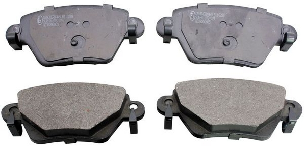 Brake Pad Set, disc brake - B110228 DENCKERMANN