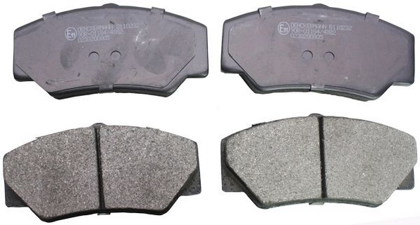 Brake Pad Set, disc brake - B110232 DENCKERMANN