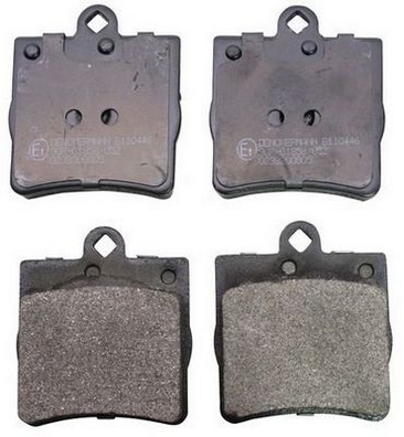 stabdžių trinkelių rinkinys, diskinis stabdys - B110446 DENCKERMANN