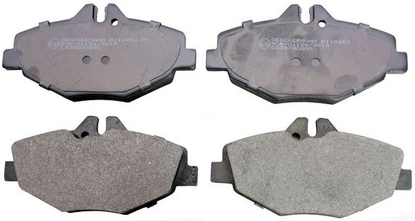 Brake Pad Set, disc brake - B110452 DENCKERMANN