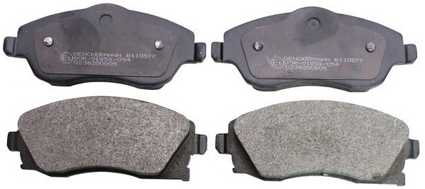 Brake Pad Set, disc brake - B110577 DENCKERMANN
