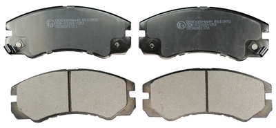 stabdžių trinkelių rinkinys, diskinis stabdys - B110970 DENCKERMANN
