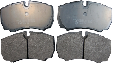 stabdžių trinkelių rinkinys, diskinis stabdys - B111003 DENCKERMANN