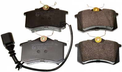 Brake Pad Set, disc brake - B111104 DENCKERMANN
