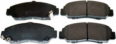 Brake Pad Set, disc brake - B111165 DENCKERMANN