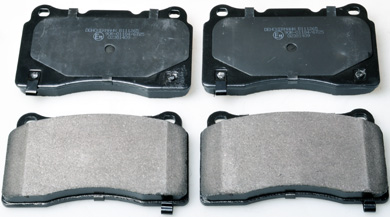 Brake Pad Set, disc brake - B111265 DENCKERMANN