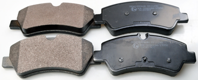 Bremsbelagsatz, Scheibenbremse - B111289 DENCKERMANN