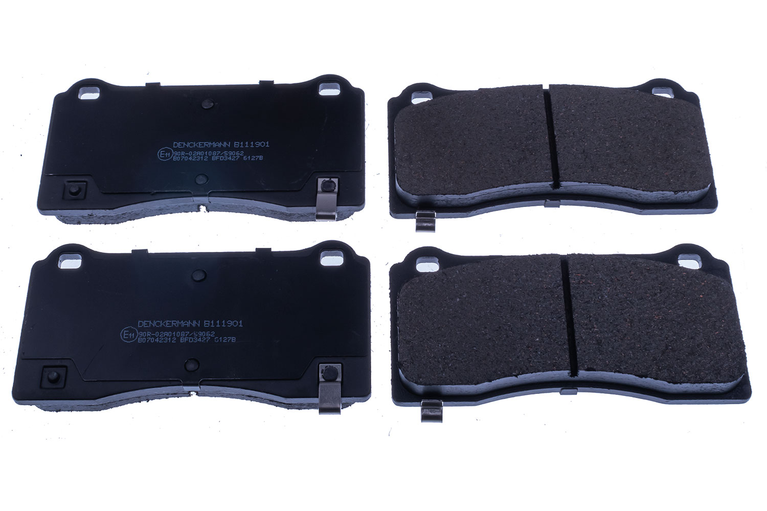Brake Pad Set, disc brake - B111901 DENCKERMANN