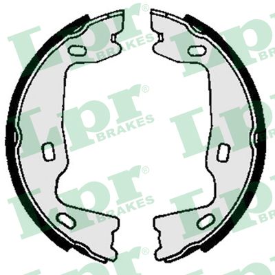 Brake Shoe Set, parking brake - 02570 LPR