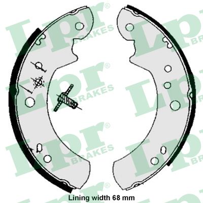 Kit ganasce freno - 05060 LPR