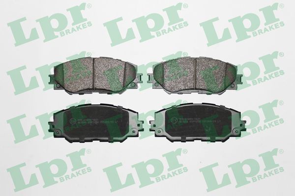 Brake Pad Set, disc brake - 05P1258 LPR