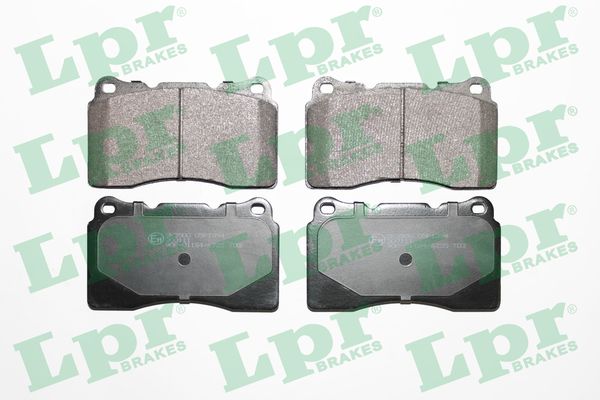 Комплект тормозных колодок, дисковый тормоз - 05P1394 LPR
