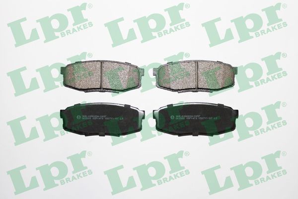 Kit pastiglie freno, Freno a disco - 05P1419 LPR