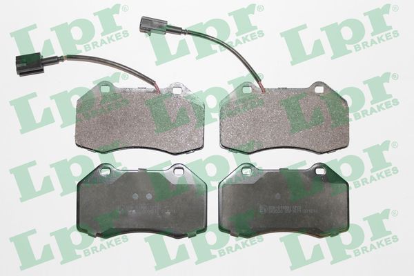 Kit pastiglie freno, Freno a disco - 05P1671 LPR