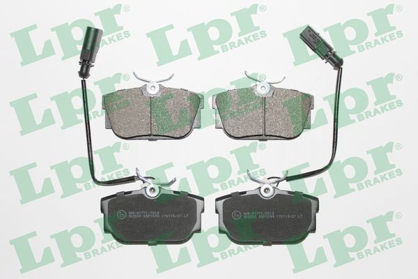 Brake Pad Set, disc brake - 05P1699 LPR