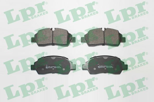 Brake Pad Set, disc brake - 05P2130 LPR