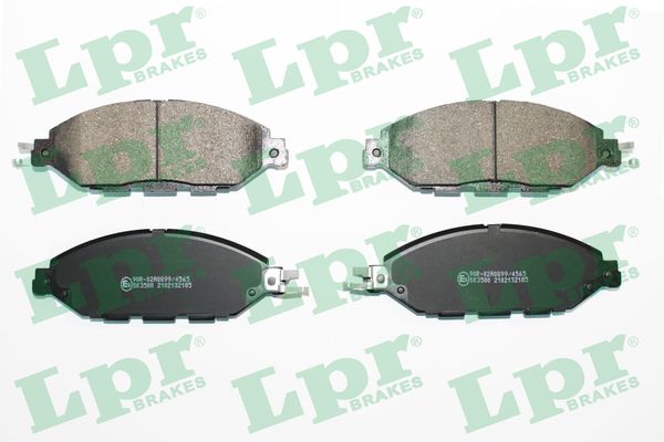 Комплект тормозных колодок, дисковый тормоз - 05P2185 LPR