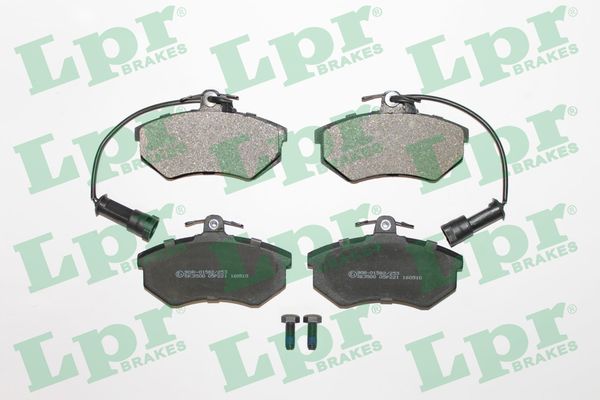 Комплект тормозных колодок, дисковый тормоз - 05P221 LPR