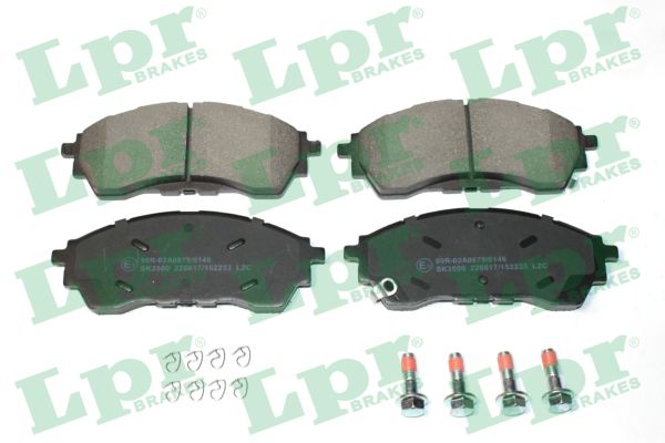 Brake Pad Set, disc brake - 05P2233 LPR