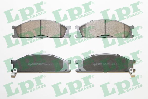 Kit pastiglie freno, Freno a disco - 05P378 LPR