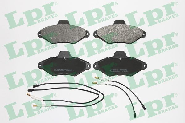 Brake Pad Set, disc brake - 05P487 LPR