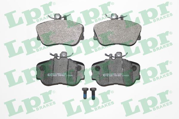 Brake Pad Set, disc brake - 05P492 LPR