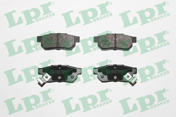 Комплект тормозных колодок, дисковый тормоз - 05P506 LPR