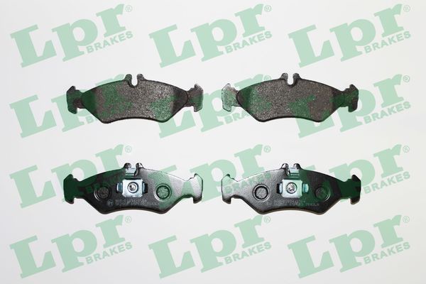 Комплект тормозных колодок, дисковый тормоз - 05P609 LPR