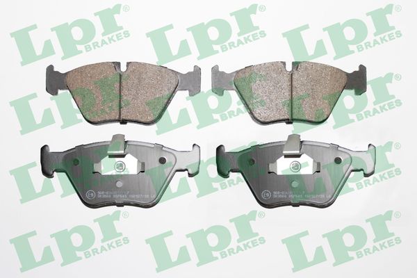 Комплект тормозных колодок, дисковый тормоз - 05P649 LPR