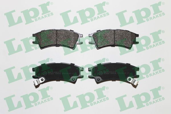 Комплект тормозных колодок, дисковый тормоз - 05P695 LPR